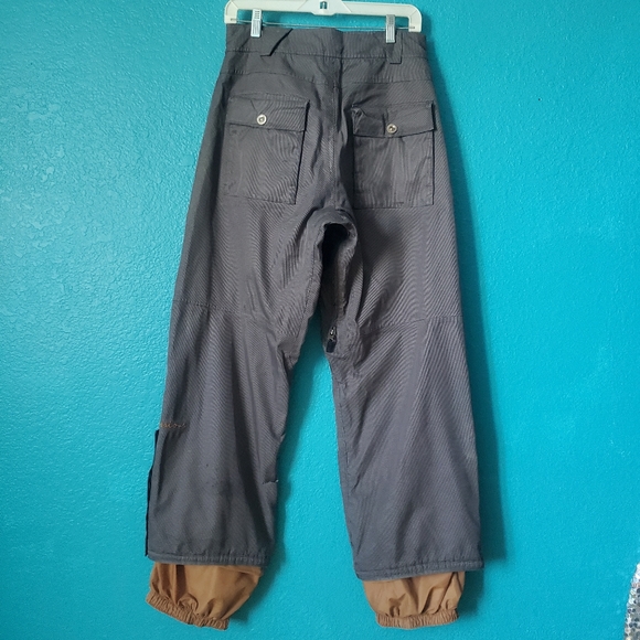 Sessions Ridge Series Gray Snow Snowboad Sport Pants with Recco Reflector - Picture 4 of 12